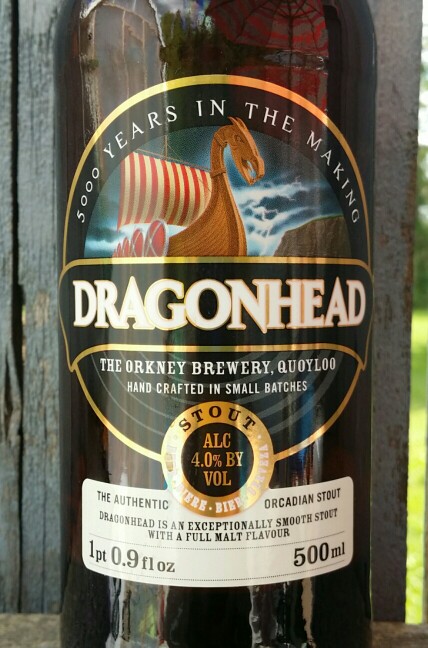 Dragon Head stout Stromness