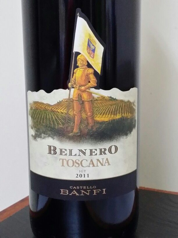 Belnero Toscana 2011 Italy Castello Banfi