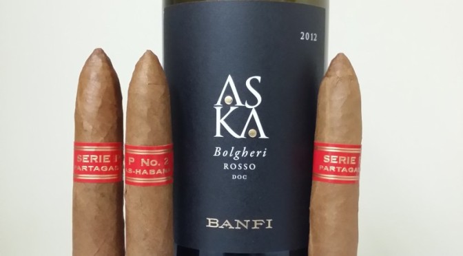 Banfi Wines ASKA with cigars