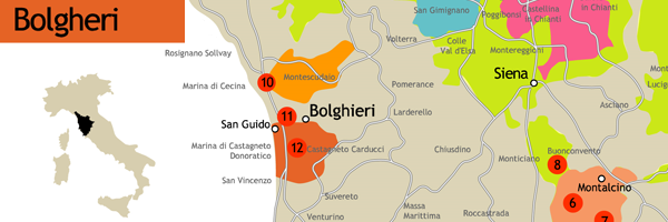 Bolgheri Region