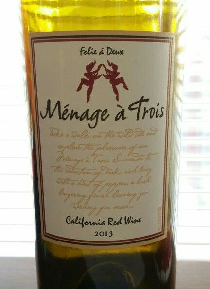 menage a trois california red wine 2013